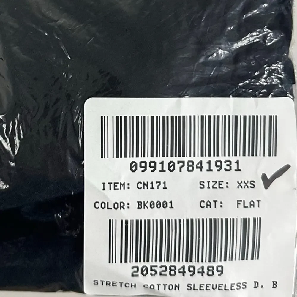 J.CREW Stretch Cotton Sleeveless Boatneck Ruched Y2K Top XXS NWT Minimalist